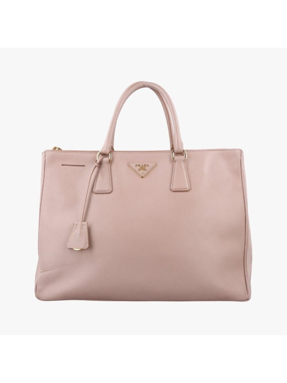 Prada Galleria Pink Saffiano Leather Handbag